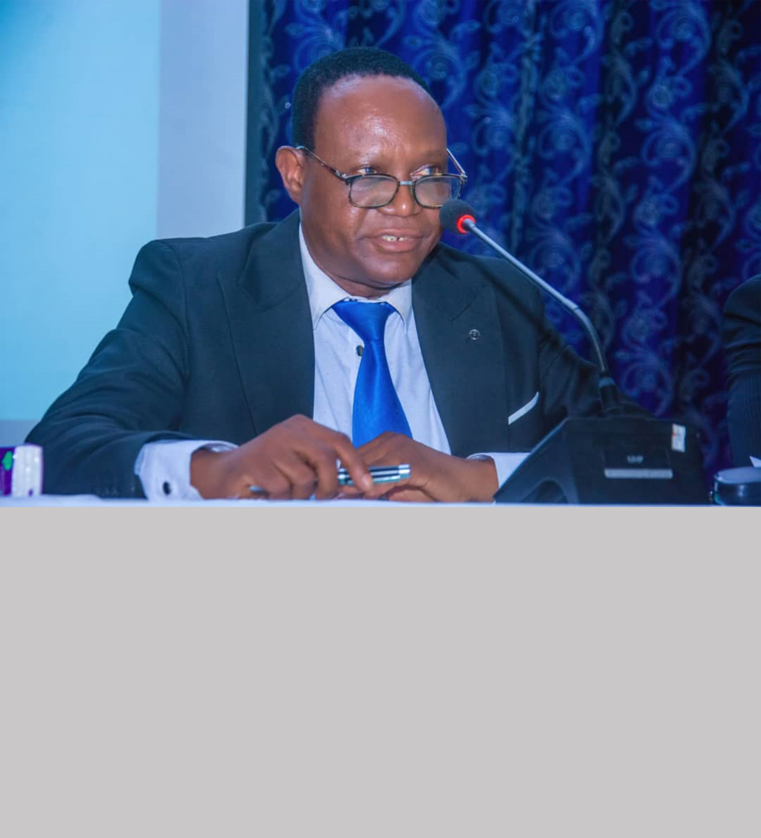 Recteur Professeur Alphonse KAPUMBA NKODI